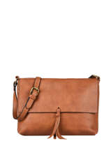 Shoulder Bag Grained Flora & co Brown grained F8045
