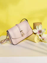 Shoulder Bag Leah Leather Michael kors Pink leah 52009