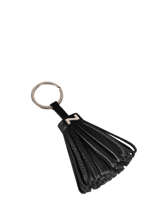 Leather Dahlia Key Chain Nathan baume Black original n 100100N