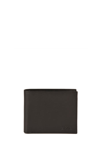 Longchamp Baxi cuir Bill case / card case Black