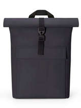 Jasper Mini Backpack With 15" Laptop Sleeve Ucon acrobatics Black backpack JASPMINI