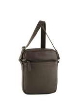Sac Bandoulire Lancaster Marron soft vintage homme 14