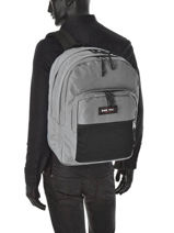 Backpack 2 Compartments Eastpak Gray authentic EK060-vue-porte
