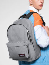 1 Compartment Backpack With 13" Laptop Sleeve Eastpak Gray authentic EK767-vue-porte