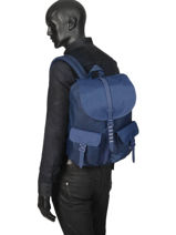 Backpack 1 Compartment Herschel Blue classics 10233PBG-vue-porte