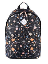 Backpack 2 Compartments Rip curl Black floral CI021