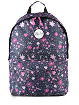 Backpack 2 Compartments Rip curl Violet floral G91006OO