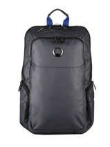Backpack 2 Compartments Delsey Silver parvis + 3944609