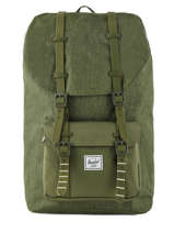 Backpack Little America 1 Compartment + 15'' Pc Herschel Green classics 10014