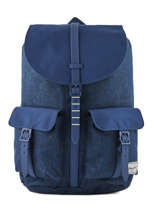 Backpack 1 Compartment Herschel Blue classics 10233PBG