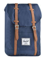 Backpack Retreat 1 Compartment + 15'' Pc Classics Herschel Blue classics 10066