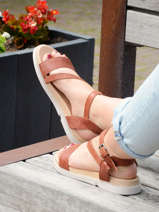Sandals in leather-MJUS