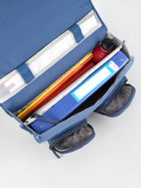 cartable cameleon bleu