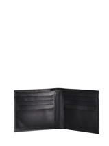 Longchamp Croco block Wallet Black-vue-porte