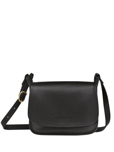 Longchamp Le foulonn� Sacs port� travers Noir