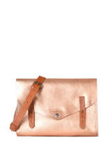 Leather L'indispensable Crossbody Bag Paul marius Pink vintage INDISPEN