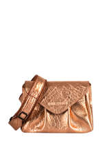 Medium Leather Suzon Crossbody Bag Paul marius Gold vintage S