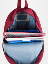 Backpack 1 Compartment Caramel et cie Red fille F-vue-porte