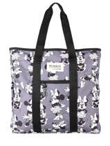 Minnie Mouse Tote Bag Mickey and minnie mouse Gray fashion 2034