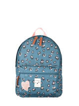 Backpack Attitude 1 Compartment Kidzroom Blue attittude 1550