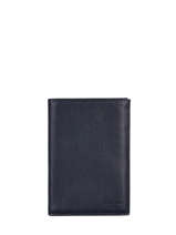 Wallet Leather Hexagona Blue confort 461013