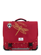 Satchel 2 Compartments Pol fox Red fille FCA38