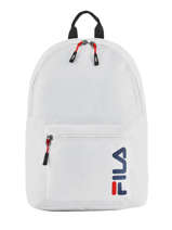 Backpack 1 Compartment Fila White 600d 685005