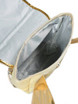 Backpack Caramel et cie Gold mini MINICARF-vue-porte