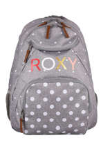 Sac à Dos 2 Compartiments Roxy Gris back to school RJBP4367