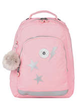Backpack Class Room S 2 Compartments Kipling Pink back to school 16524