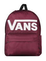Sac  Dos 1 Compartiment Vans Rouge backpack VN0A5KHP