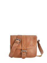 Crossbody Bag Vintage Leather Paul marius Brown vintage ESSENTIE
