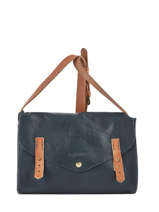 Leather L'indispensable Crossbody Bag Paul marius Black vintage INDISPEN