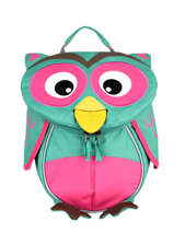 Mini Sac  Dos Affenzahn Vert small friends AFZ-FAS2