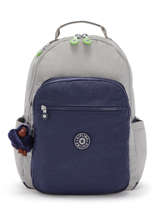 Backpack 1 Compartment + 15'' Pc Kipling Blue back to school 21316