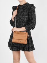 Sac � Main M Ninon Cuir Lancel Marron ninon A09222-vue-porte