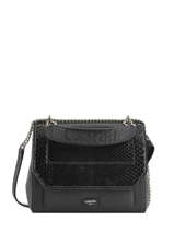 Top Handle M Ninon Python Lancel Black ninon A09370