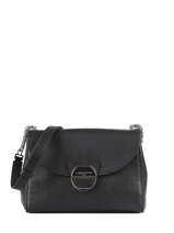Leather Crossbody Bag Foulonn� Pia Lancaster Black retro janis 60