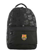 Backpack 1 Compartment Fc barcelone Black blason 183F204B
