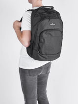 Backpack 2 Compartments Quiksilver accessories QYBP3109-vue-porte