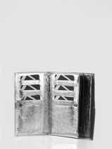 Leather Etincelle Irise Wallet Etrier Silver etincelle irisee EETI701-vue-porte