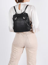 Backpack Hexagona Black confort 462107-vue-porte