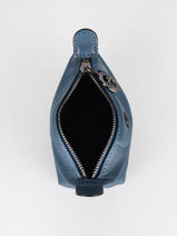 Longchamp Le pliage cuir Porte-monnaie Bleu-vue-porte