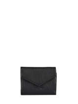 Coin Purse Foulonne Leather Lancaster Black foulonne pm 29