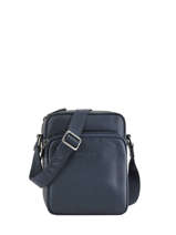 Sac Bandouli�re Lancaster Bleu soft vintage homme 10