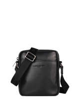 Crossbody Bag Lancaster Black soft vintage homme 24