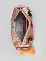 1 Compartment Pouch Stones and bones Pink girls G-vue-porte