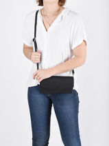 Sac De C�r�monie Madrid Cuir Hexagona Noir madrid 536554-vue-porte