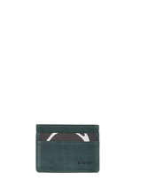 Leather Card Holder Etincelle Nubuck Etrier Green etincelle nubuck EETN011