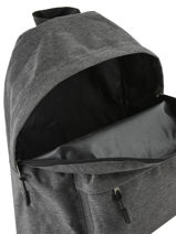 Backpack 1 Compartment Miniprix Gray basic 8007-vue-porte